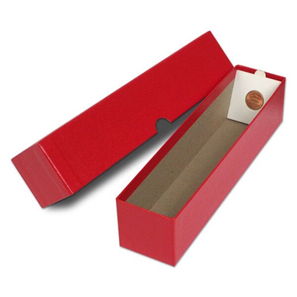 Red Coin Holder Boxes - Medium Weig